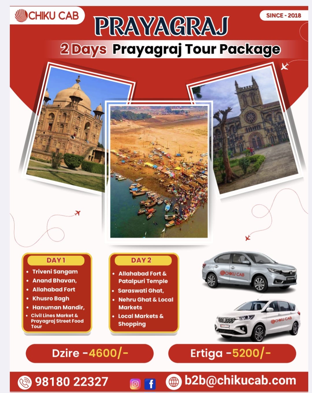 2 Days Prayagraj Tour Package